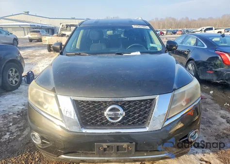 2015 Nissan Pathfinder S z USA, uszkodzony, nr VIN 5N1AR2MN2FC606513